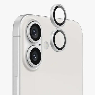 Glassology iPhone 16 plus Lens Guard (White)