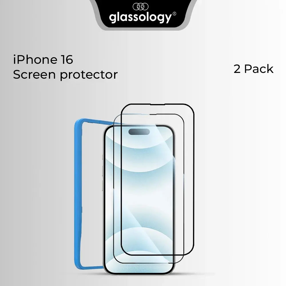  iPhone 16 9H Tempered Glass Screen Protector 