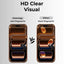 Comparison of Glassology anti-fingerprint technology with other methods on a smartphone screen.