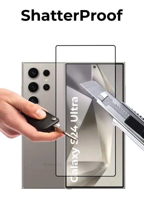 Installer Frame for Samsung Galaxy S24 Ultra | Easy Screen Protector Alignment Tool - GLASSOLOGY