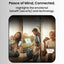iOS Compatible Smart Tag Location Finder | Wireless Tracking Device (White) - GLASSOLOGY