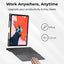 iPad 10.9 10th Gen (2022) Keyboard Trackpad with Screen Protector - GLASSOLOGY