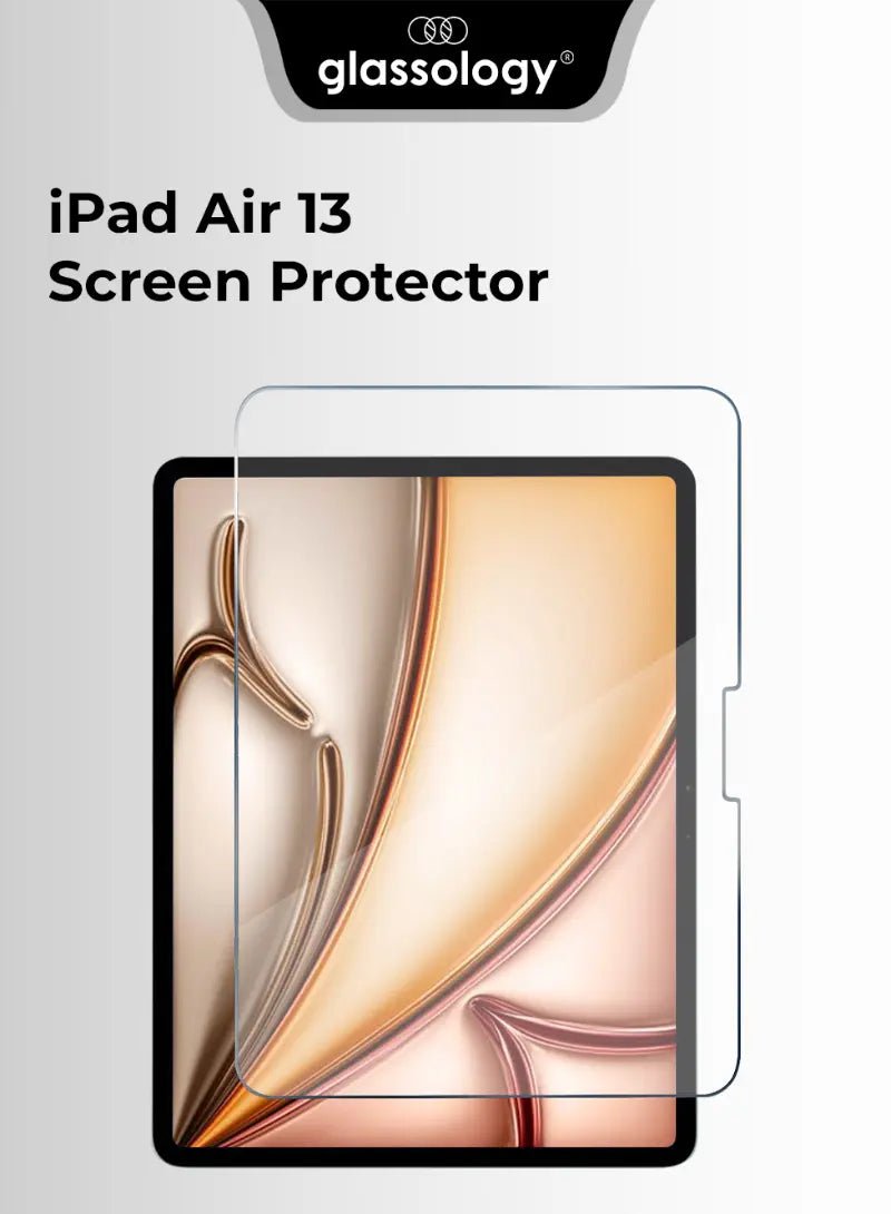 iPad Air 13" (2024) 0.3MM Tempered Glass Screen Protector - GLASSOLOGY
