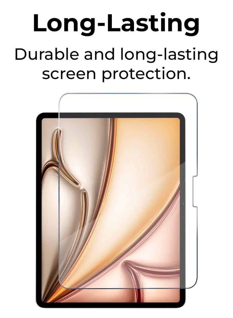 iPad Air 13" (2024) 0.3MM Tempered Glass Screen Protector - GLASSOLOGY