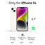 iPhone 14 Bundle Clear Case & Screen Protector - GLASSOLOGY