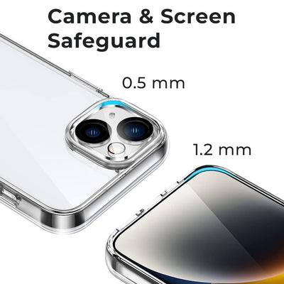 iPhone 14 Plus Bundle Clear Case & Screen Protector - GLASSOLOGY