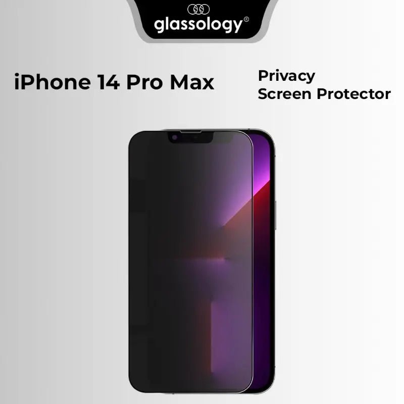 iPhone 14 Pro Max Privacy Screen Protector - GLASSOLOGY