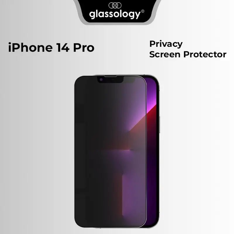 iPhone 14 Pro Privacy Screen Protector - GLASSOLOGY
