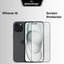 iPhone 15 Premium Clear Screen Protector 9H Tempered Glass - GLASSOLOGY