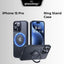 iPhone 15 Pro Max Case 360°Rotatable Phone Case - Black - GLASSOLOGY