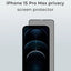 iPhone 15 Pro Max Privacy Screen protector - GLASSOLOGY