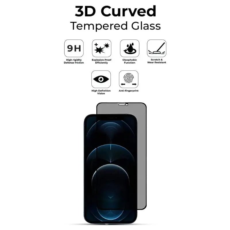 iPhone 15 Pro Privacy Screen protector - GLASSOLOGY