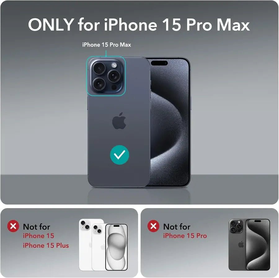 iPhone 15 Series - Clear Case - GLASSOLOGY