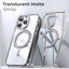 iPhone 15Pro Max Clear 360° Rotate Ring Stand Magsafe Case - GLASSOLOGY