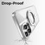 iPhone 15Pro Max Clear 360° Rotate Ring Stand Magsafe Case - GLASSOLOGY