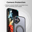 iPhone 16 MagSafe Back Cover with 360° Rotate Ring Stand (Black) - GLASSOLOGY