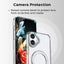iPhone 16 MagSafe Back Cover with 360° Rotate Ring Stand (Clear) - GLASSOLOGY