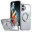 iPhone 16 Plus 360Â° Ring Stand MagSafe Case (Grey) - GLASSOLOGY