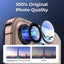iPhone 16 Plus Scratch Protection Camera Lens Guard (Black) - GLASSOLOGY