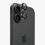 iPhone 16 Plus Scratch Protection Camera Lens Guard (Black) - GLASSOLOGY