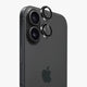 iPhone 16 Plus Scratch Protection Camera Lens Guard (Black) - GLASSOLOGY