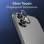 iPhone 16 Plus Scratch Protection Camera Lens Guard (Black) - GLASSOLOGY