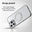 iPhone 16 Pro 360° Rotate Ring Stand MagSafe Case (Grey) - GLASSOLOGY