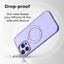 iPhone 16 Pro 360° Rotate Ring Stand MagSafe Case (Purple) - GLASSOLOGY