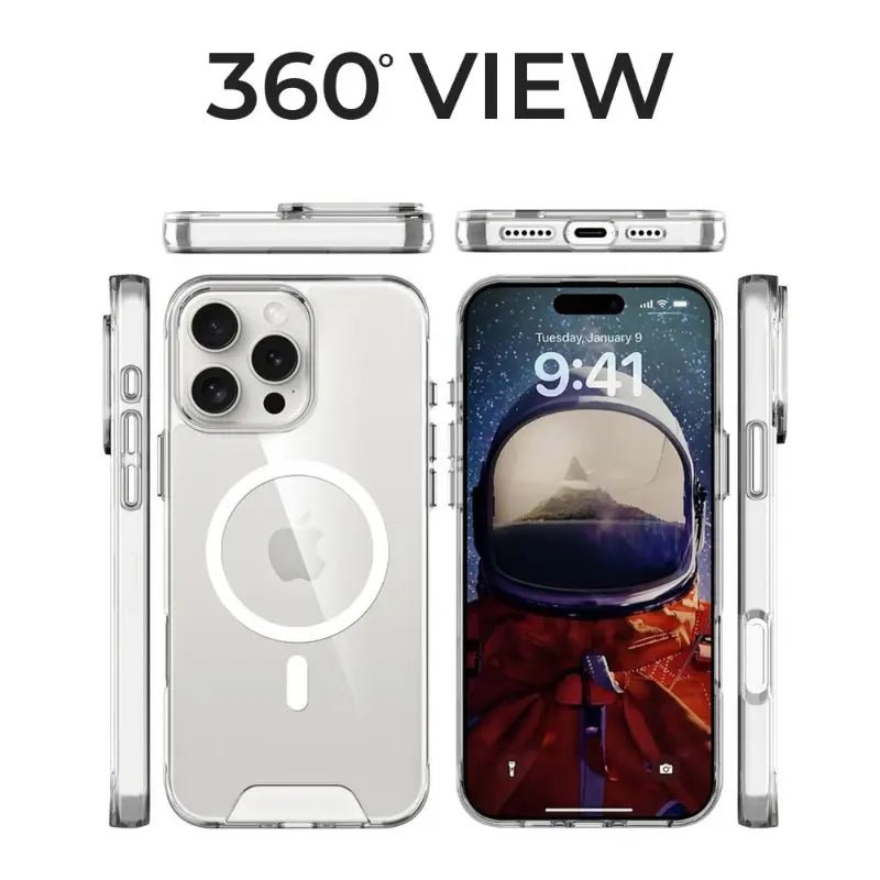 iPhone 16 Pro Bundle MagSafe Clear Case & Screen Protector - GLASSOLOGY