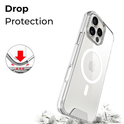 iPhone 16 Pro Bundle MagSafe Clear Case & Screen Protector - GLASSOLOGY