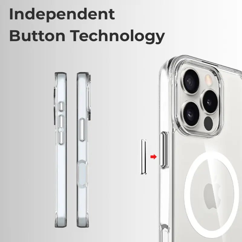 iPhone 16 Pro Magnetic Clear Case - GLASSOLOGY