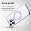 iPhone 16 Pro MagSafe Case Cover with 360° Rotate Ring Stand - Clear - GLASSOLOGY