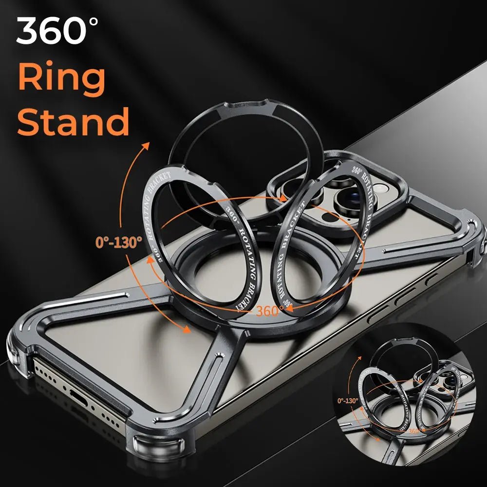 iPhone 16 Pro Max Borderless Case (Natural Titanium) - GLASSOLOGY