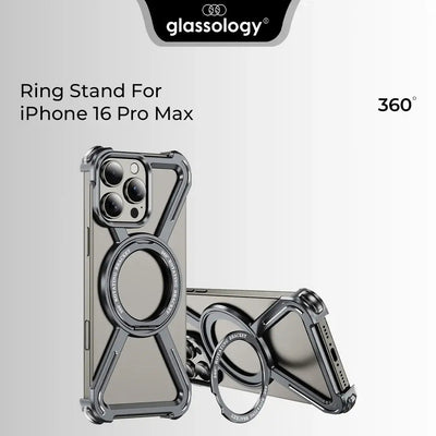 iPhone 16 Pro Max Borderless Case (Natural Titanium) - GLASSOLOGY