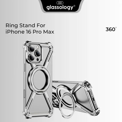 iPhone 16 Pro Max Borderless Case (White Titanium) - GLASSOLOGY