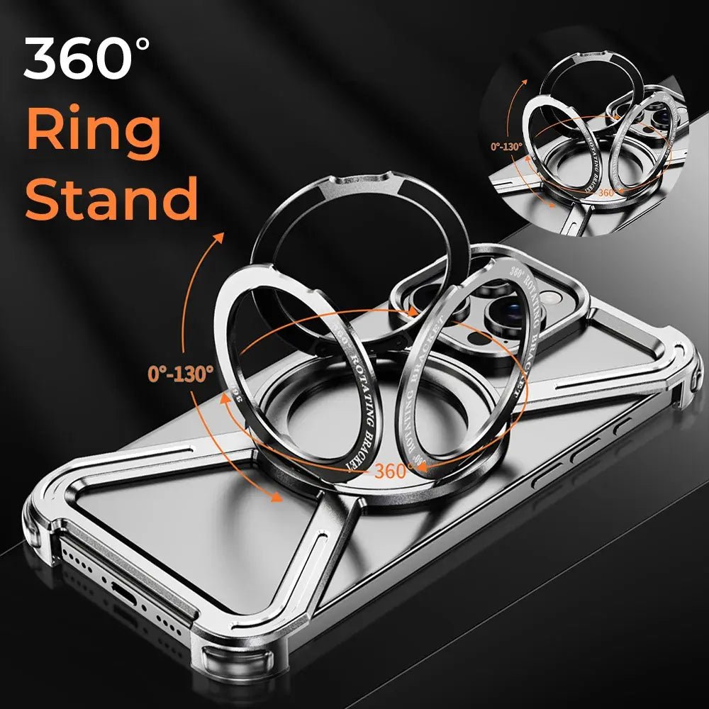 iPhone 16 Pro Max Borderless Case (White Titanium) - GLASSOLOGY