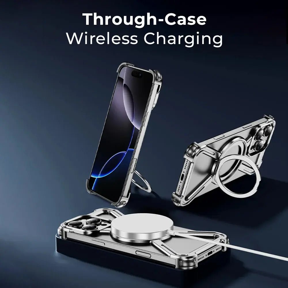 iPhone 16 Pro Max Borderless Case (White Titanium) - GLASSOLOGY
