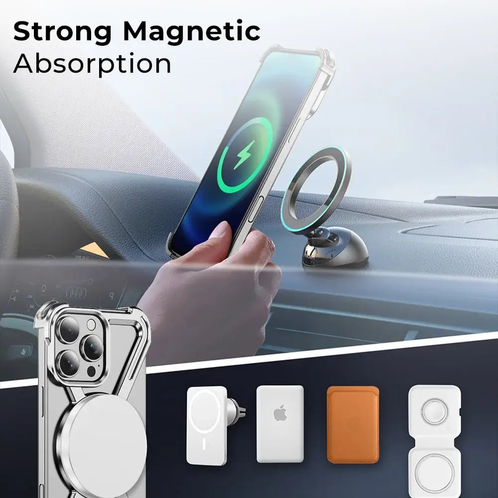 iPhone 16 Pro Max Borderless Case (White Titanium) - GLASSOLOGY