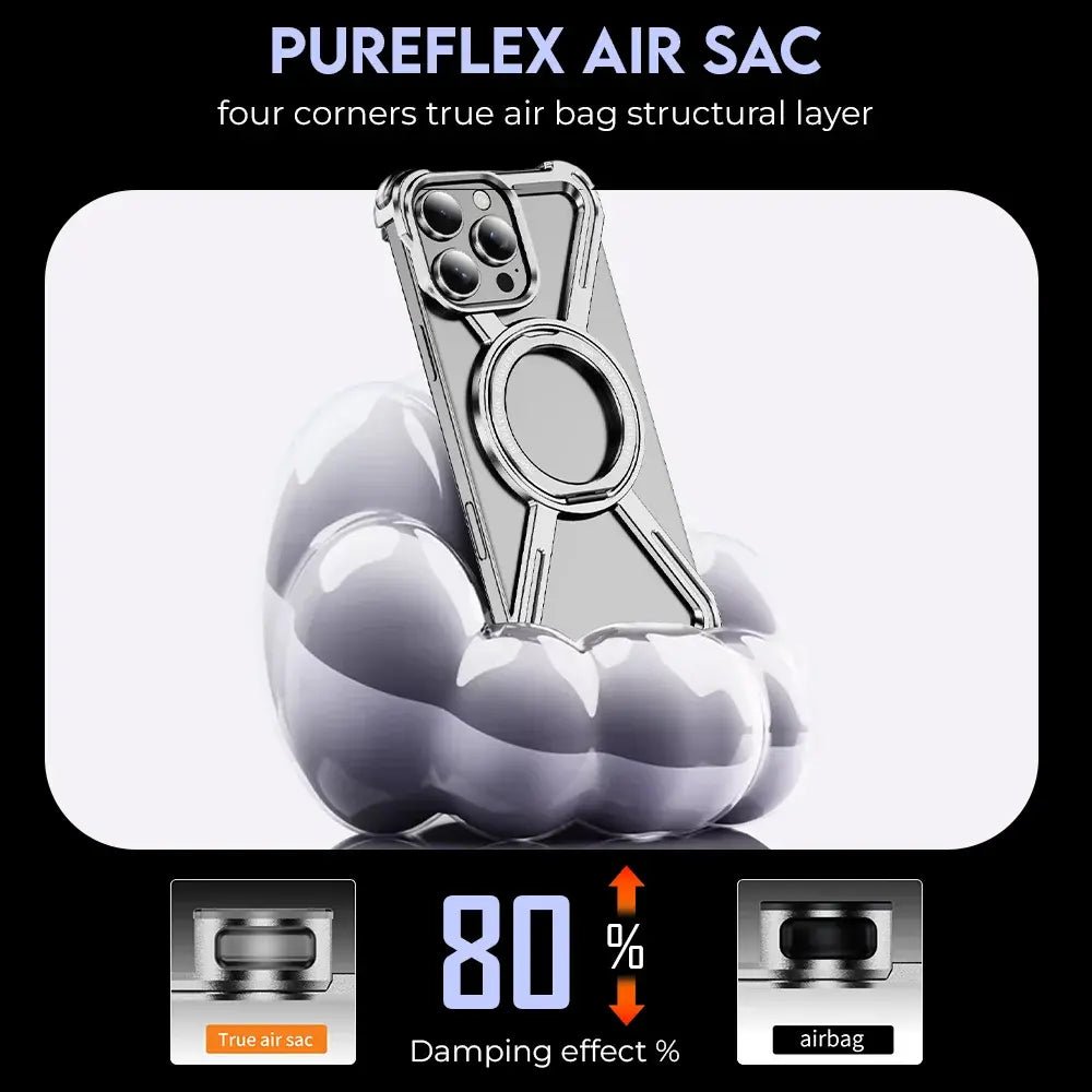 iPhone 16 Pro Max Borderless Case (White Titanium) - GLASSOLOGY