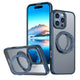 iPhone 16 Pro Max MagSafe Case with 360° Rotate Ring Stand (Blue) - GLASSOLOGY