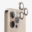 iPhone 16 Pro Scratch Protection Camera Lens Guard (Rose Gold) - GLASSOLOGY