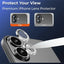 iPhone 16 Scratch Protection Camera Lens Guard (White) - GLASSOLOGY