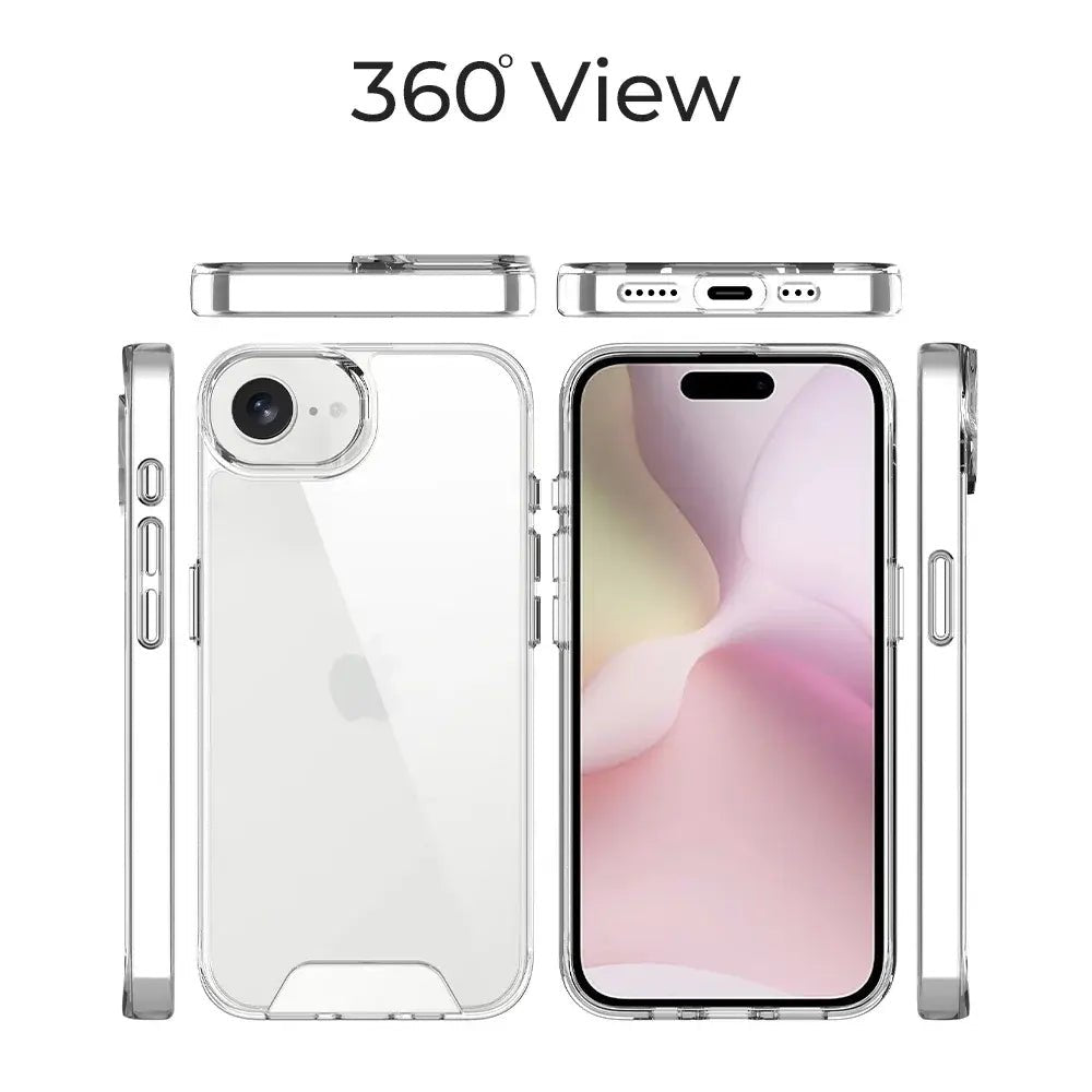 iPhone 16e Bundle Clear case & Screen Protector - GLASSOLOGY