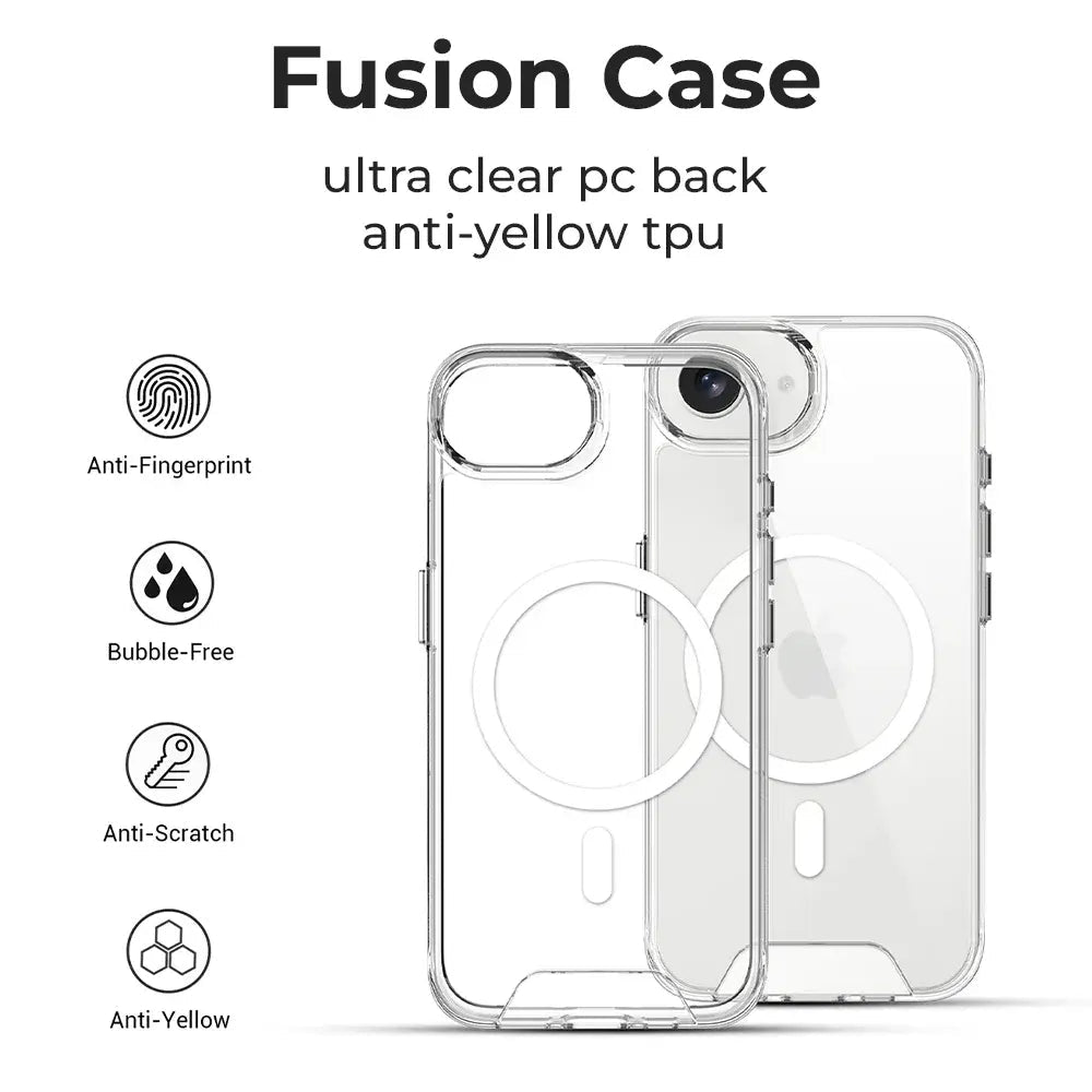 iPhone 16e Bundle Clear case & Screen Protector - GLASSOLOGY