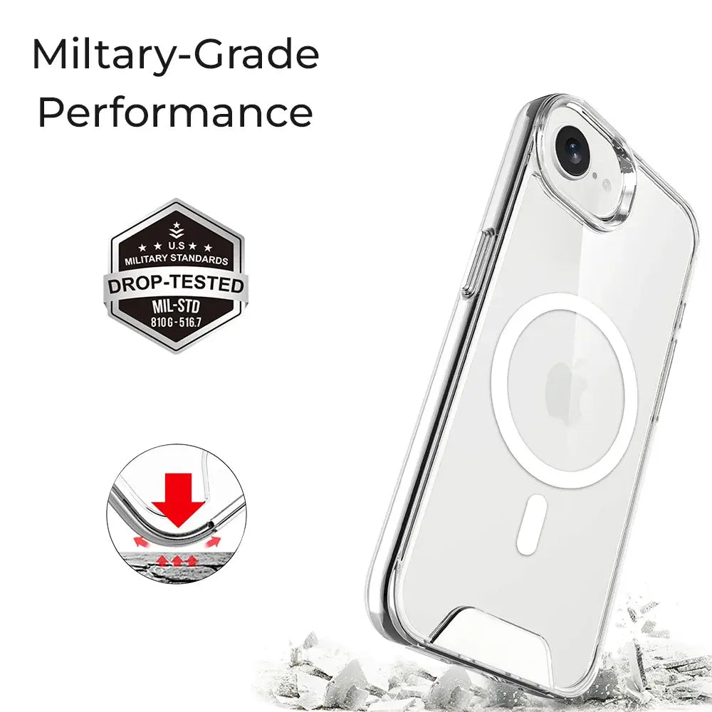iPhone 16e Bundle Clear case & Screen Protector - GLASSOLOGY