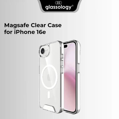 iPhone 16e Crystal Clear Magnetic Case - GLASSOLOGY