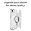 iPhone 16e Crystal Clear Magnetic Case - GLASSOLOGY