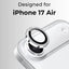 iPhone 17 Air Bundle [Magsafe Clear Case, Privacy Screen protector, 30 W Adapter) - GLASSOLOGY