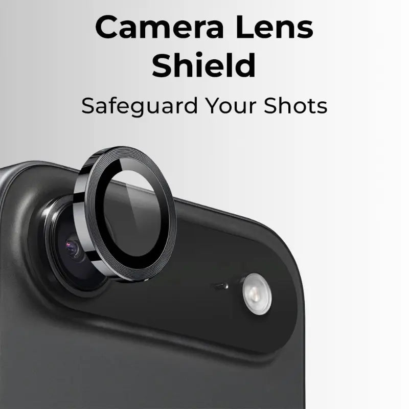 iPhone 17 Air Lens Protector (Black) - GLASSOLOGY