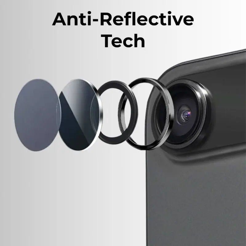iPhone 17 Air Lens Protector (Black) - GLASSOLOGY